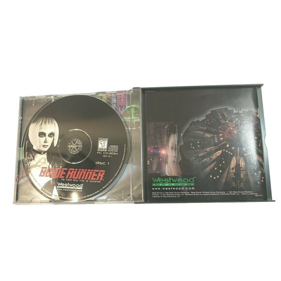 Blade Runner by Westwood Studios Play in Windows 10, 8, & 7 Vintage PC Game - Picture 2 of 7